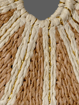 Summer Bag Monaco Natural/Gold by Pia Rossini 2