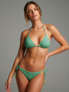 Bikini Tri Bordado Verde