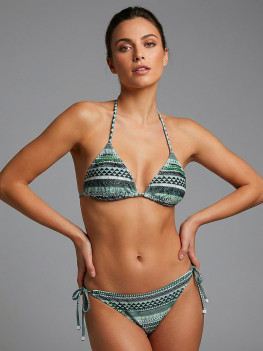 Bikini Triangle Verde Bordado by Swim Days 2