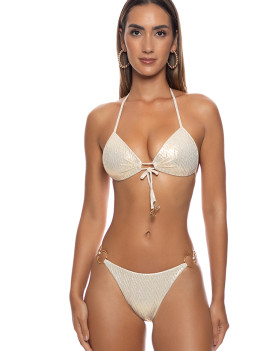 Ring Push-up Bikini Liquid Voltage Gold van Luli Fama