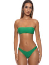 Bandeau Bikini Luli Chic Palm Green