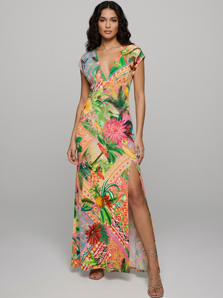 Long Dress Opulent Eden by Luli Fama