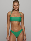 Bandeau Bikini Luli Chic Palm Green