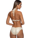 Halterbikini Liquid Voltage Gold