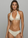 Halter Bikini Liquid Voltage Gold