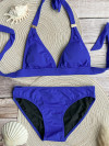 Halter Bikini Electric Blue