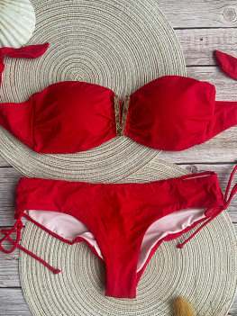 V-Bandeau Bikini New Red by Phax 2