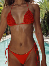 Bikini Triangle Sweet Love Red