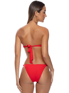 Bandeau Bikini Sweet Love Red by Luli Fama 2