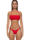 Bandeau Bikini Sweet Love Red