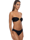 Beugel Bandeau Bikini Gilded Butterfly Black