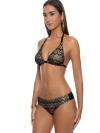 Halter Bikini Midnight Currents Black
