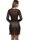 Short Dress Midnight Currents Black