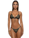 Push-up Bikini Midnight Currents Black