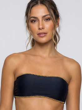 Bandeau Top Luli Chic Black by Luli Fama