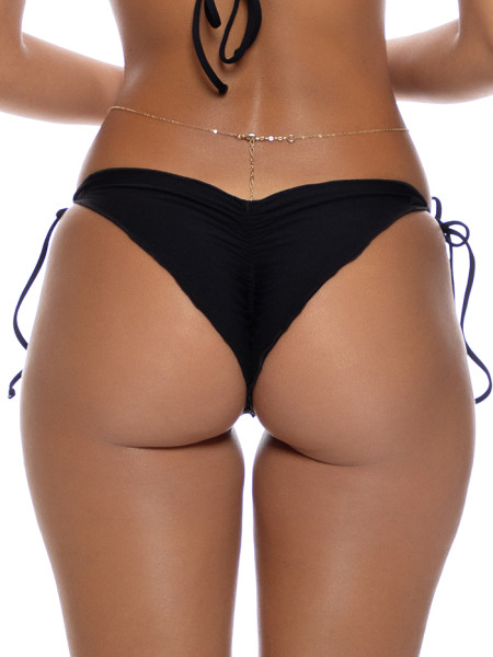 Tie-side Brazil Bottom Midnight Currents Black van Luli Fama