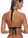 Halter Top Midnight Currents Black