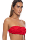 Bandeau Top Sweet Love Red