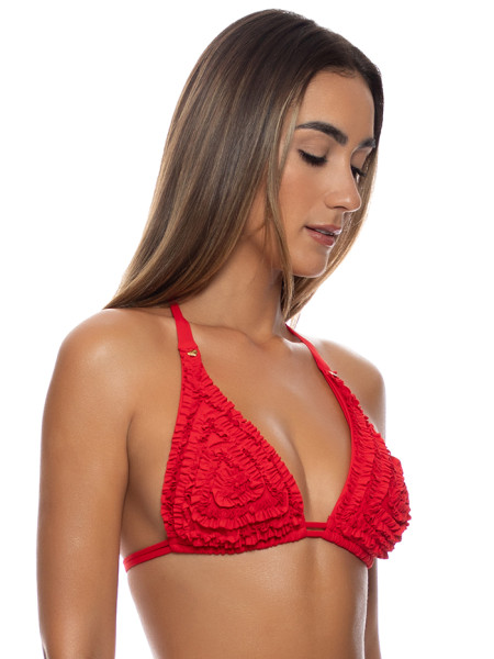 Halter Top Sweet Love Red van Luli Fama