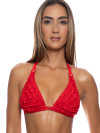Halter Top Sweet Love Red