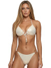 Ring Push-up Bikini Liquid Voltage Gold