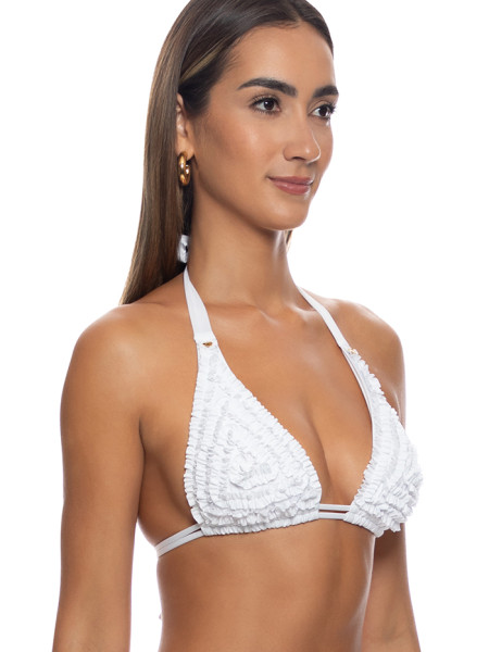 Halter Top Sweet Love White van Luli Fama