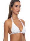 Halter Top Sweet Love White