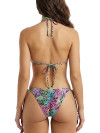 Omkeerbare Triangle Bikini Animal Print