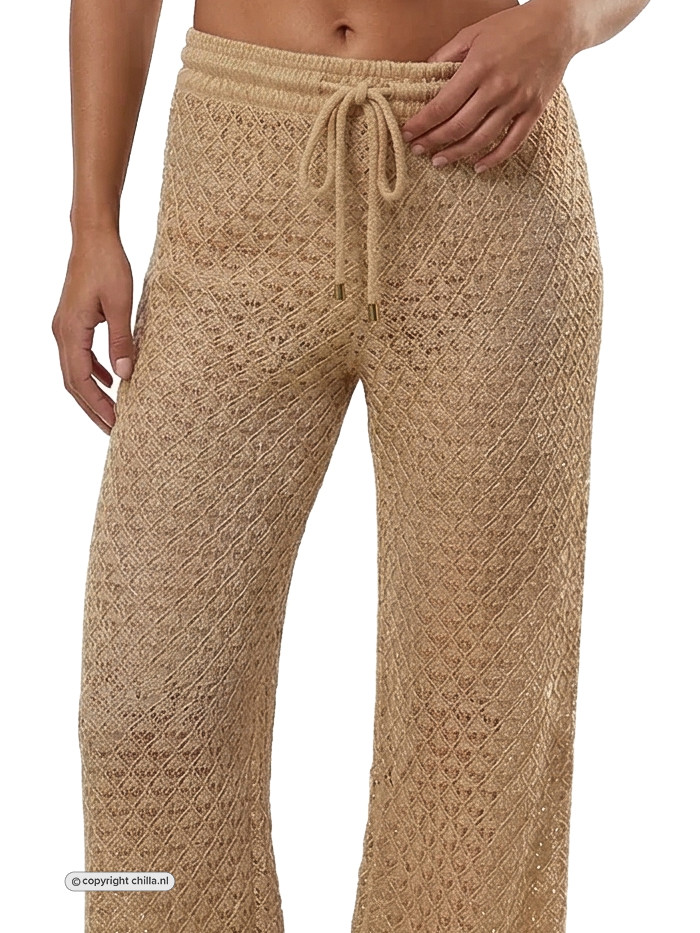 Strandbroek Gold Rush Gold van Gold Couture