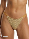 Brazilian Sliding Bottom Gold Couture Gold