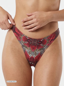 Pink Orchid High-Leg Bottom Orchid by Gold Couture