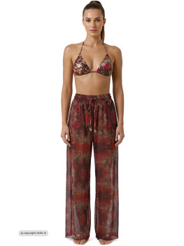 Pink Orchid Strandbroek Orchid van Gold Couture