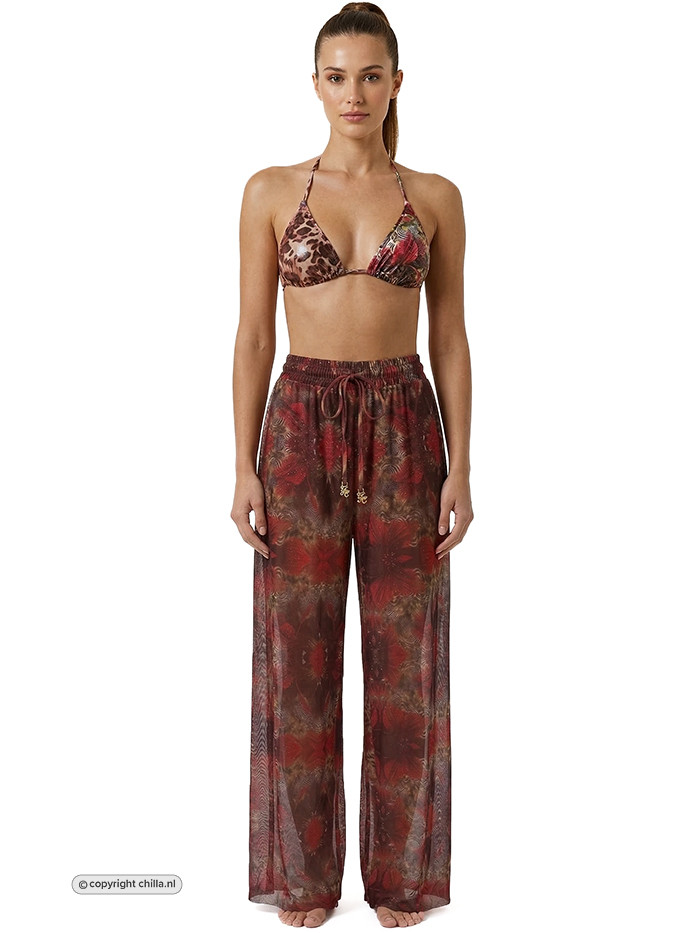 Pink Orchid Strandbroek Orchid van Gold Couture