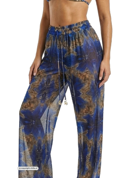 Blue Orchid Strandbroek Orchid van Gold Couture