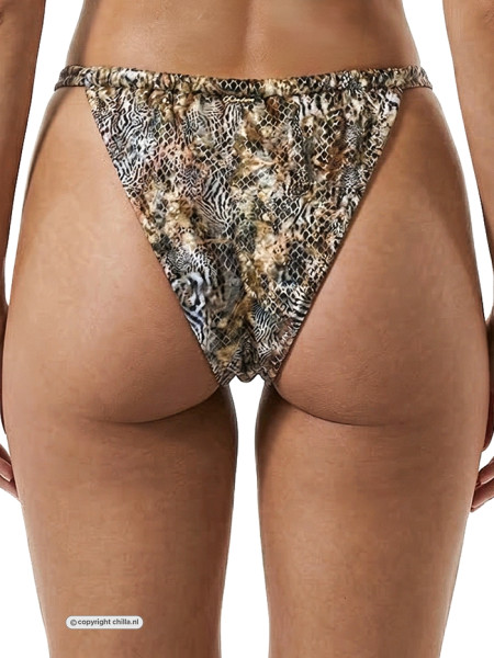 Blue Orchid Brazilian Sliding Broekje Safari van Gold Couture