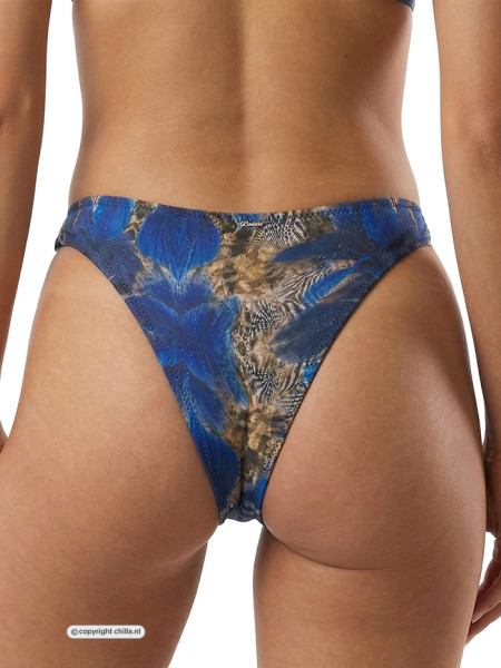 Blue Orchid High-Leg Bottom Orchid by Gold Couture