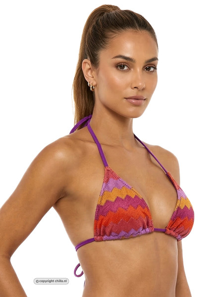 Triangle Top Ruby Kiss van Gold Couture