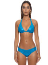 Halter Bikini Liquid Voltage Blue