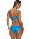 Beugelbikini Liquid Voltage Blue