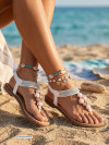 Slippers Amira White
