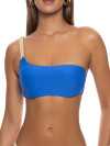 One Shoulder Top Sail On Blue