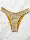 High Leg Broekje Gold Rush Gold