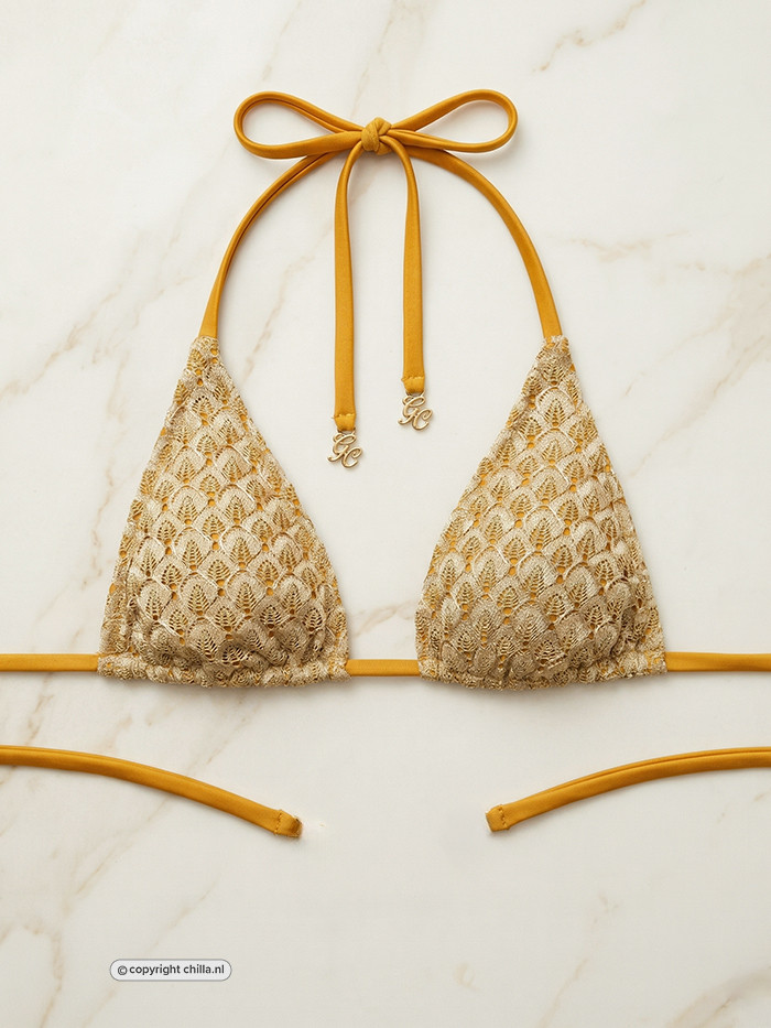 Triangle Top Gold Rush Gold van Gold Couture