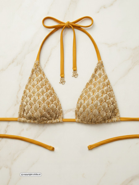 Triangle Top Gold Rush Gold van Gold Couture