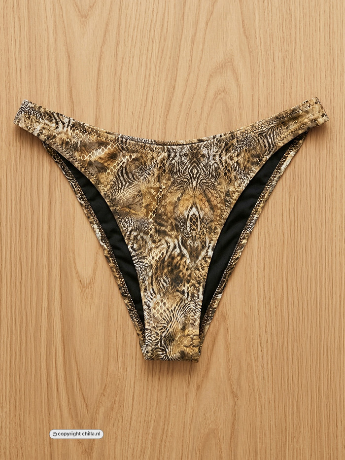 Blue Orchid High Leg Broekje Safarivan Gold Couture