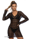 Short Dress Midnight Currents Black