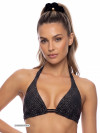 Halter Top Sunkiss Glow Black