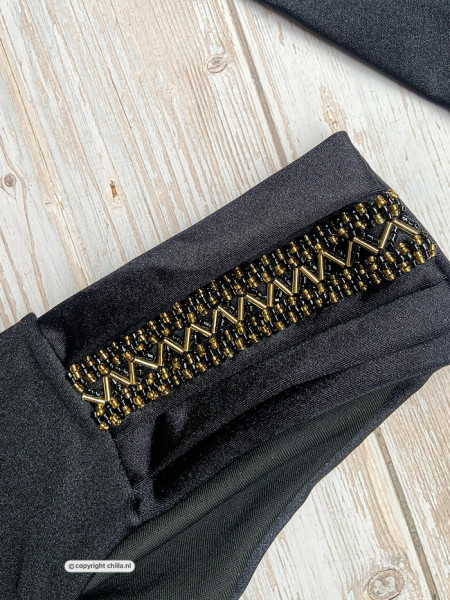 Halter Bikini Black Beaded by Specials