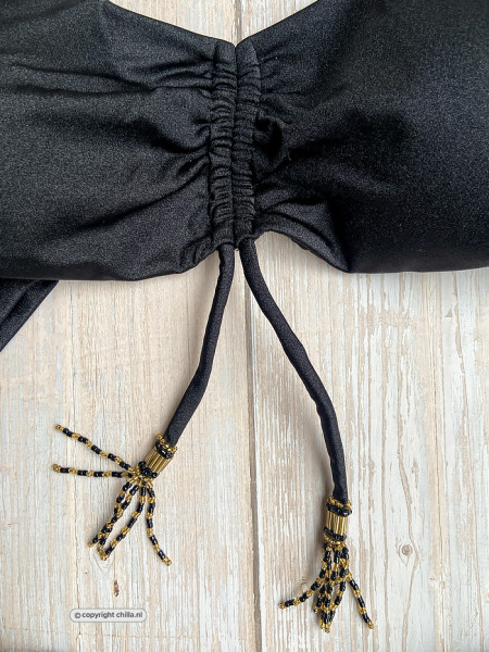 Halter Bikini Black Beaded by Specials