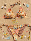 Bikini Leopard Orange/Gold